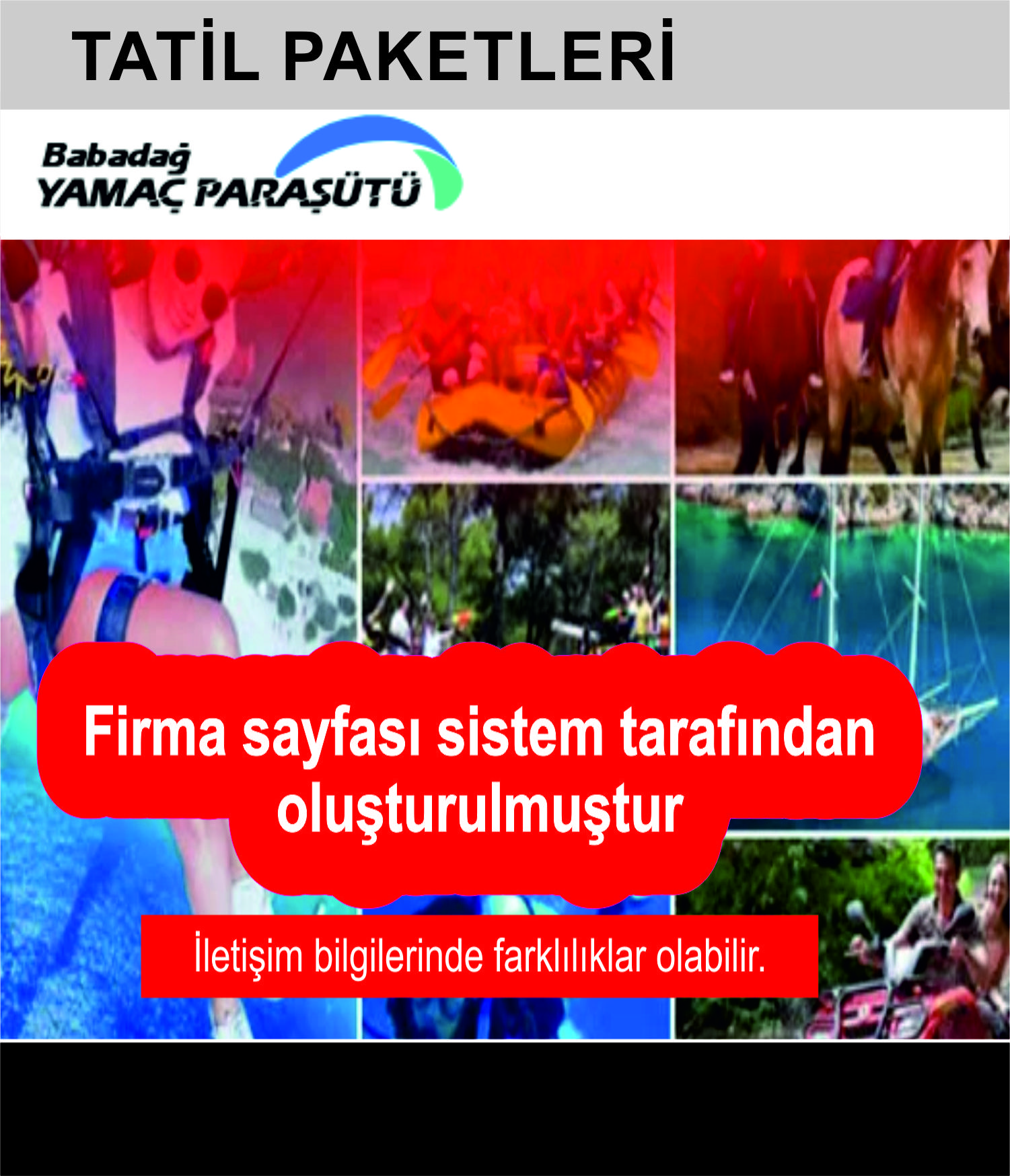 Full Extreme Tatil Paketi – 7 Aktivite (Kopya)