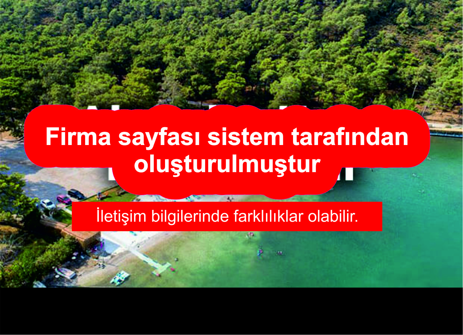 Aksazlar Koyu Kamp Alanı