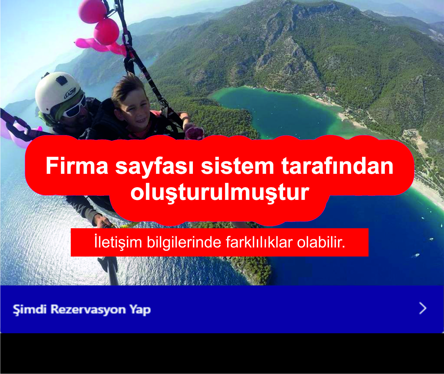 Paragliding fethiye